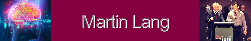 Martin Lang is a qualified exercise scientist and former NRL Rugby League footballer in Australia